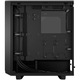 Компютърна кутия Fractal Meshify 2 Compact TG Light Tint, Mid Tower, Без захранващ блок, ATX, Black