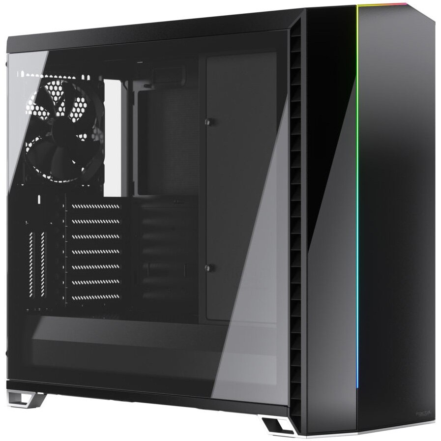 Carcasa Fractal Vector RS Blackout TG, Mid Tower, fara sursa, E-ATX, Black