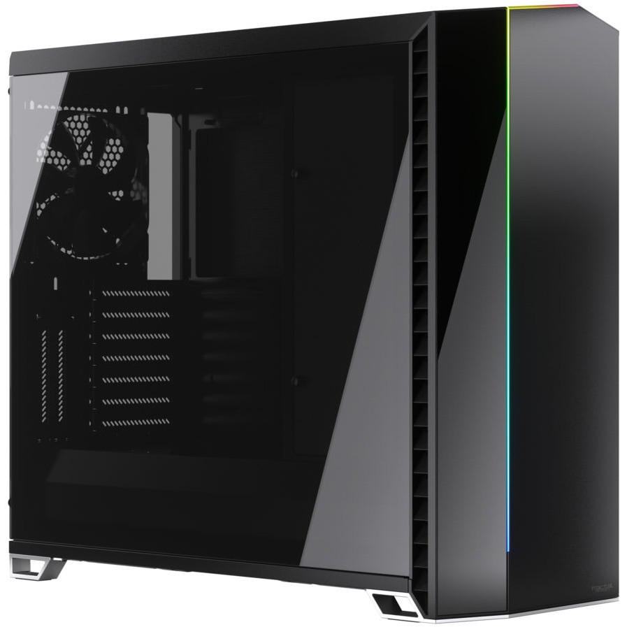 Carcasa Fractal Vector RS Blackout Dark TG, Mid Tower, fara sursa, E-ATX, Black