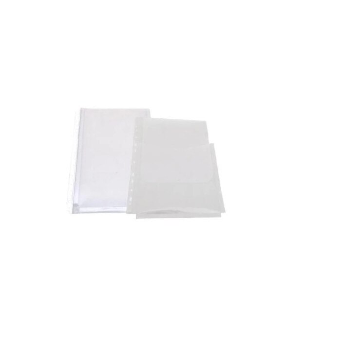 Folie protectie A4 cu burduf 25/set