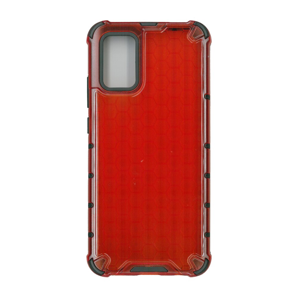 Husa protectie spate, anti-shock Hexa, pentru Galaxy A02s, rosu