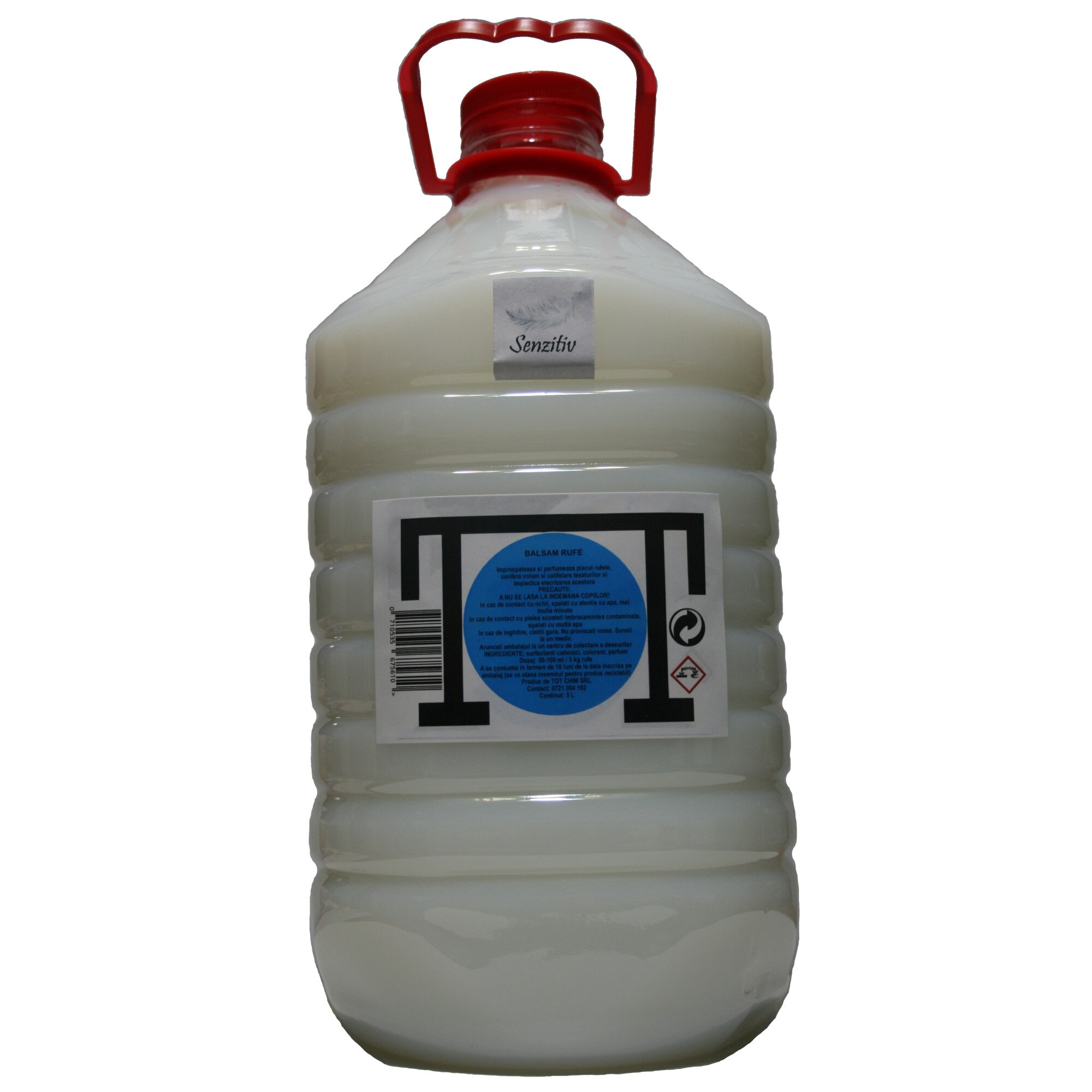 Balsam de rufe TOT, parfum Senzitiv, 5 L