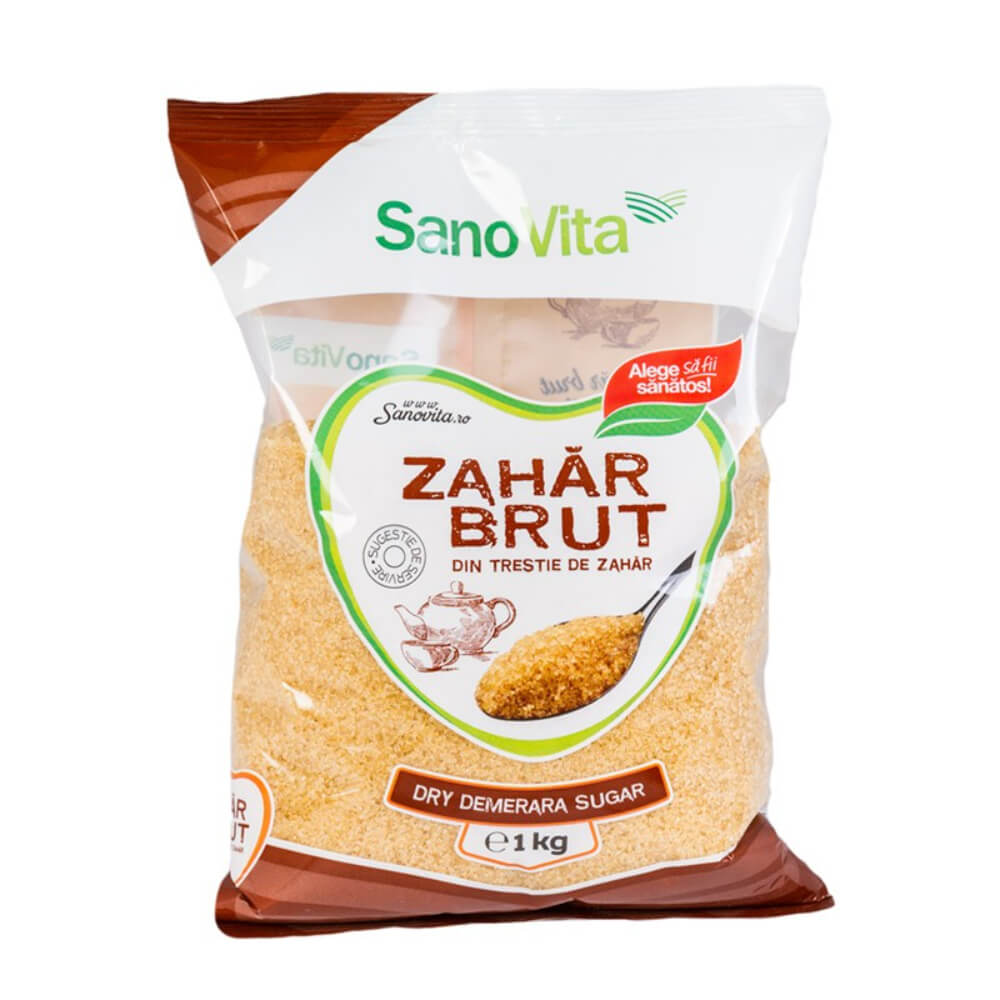Zahar Brut din Trestie de Zahar Sano Vita, 1Kg