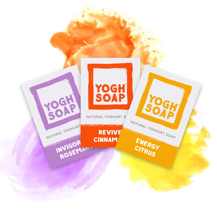 Комплект сапун YOGHSOAP Заряд, 3бр