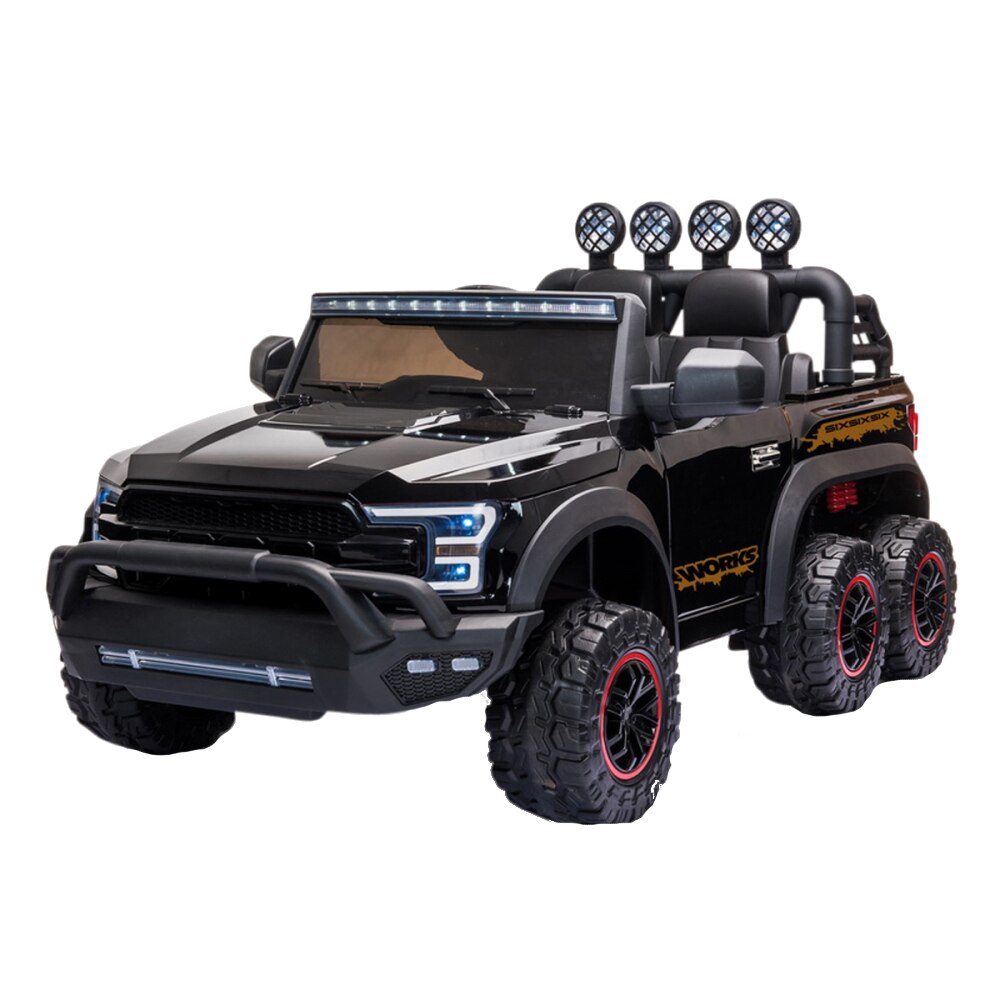 Masinuta electrica 12V cu doua locuri Viking Black