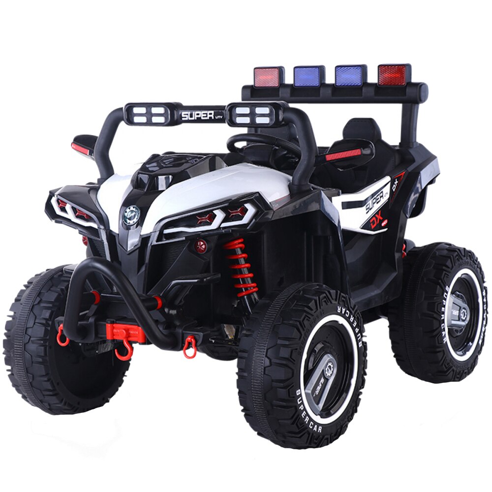 Masinuta electrica 4x4 cu telecomanda Moni Beast White