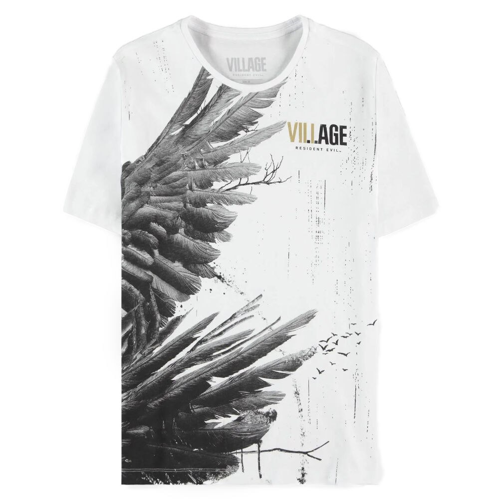 Tricou Bioworld Difuzed Resident Evil - Village Wings, 2XL