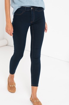 Vila, Blugi skinny Ana, Albastru prafuit, XS-L30 Vila, Blugi skinny Ana, Albastru prafuit, XS-L30