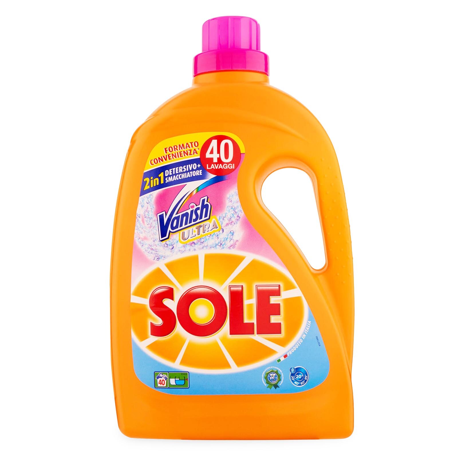Detergent Lichid SOLE Vanish Ultra, 40 Spalari, 2L