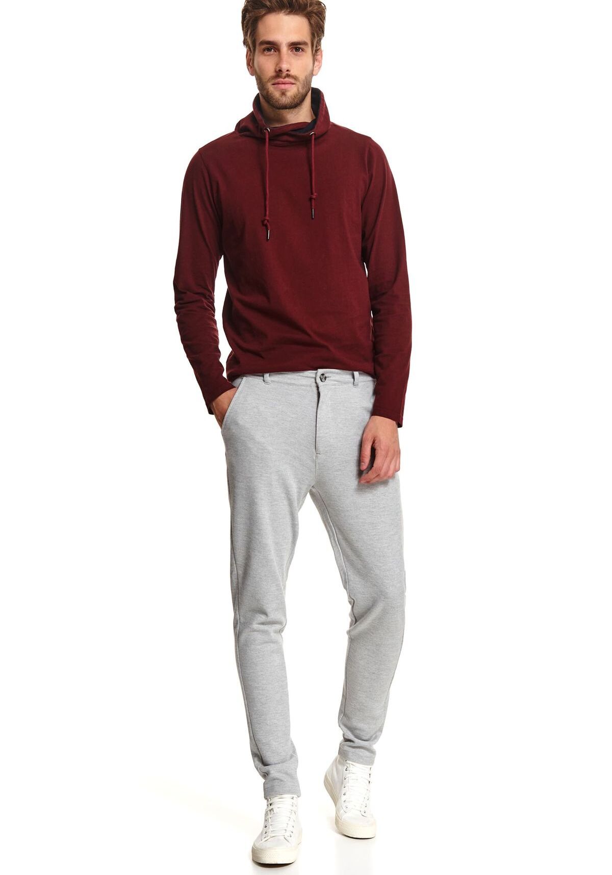 Pantaloni barbati, TOP SECRET, SSP3676, Gri