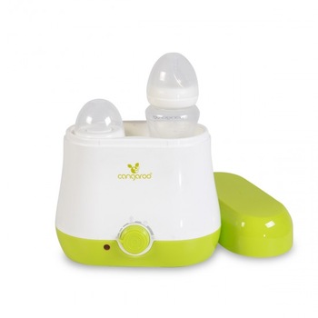 Incalzitor si sterilizator electric pentru biberoane 3in1 BabyDuo Green Incalzitor si sterilizator electric pentru biberoane 3in1 BabyDuo Green