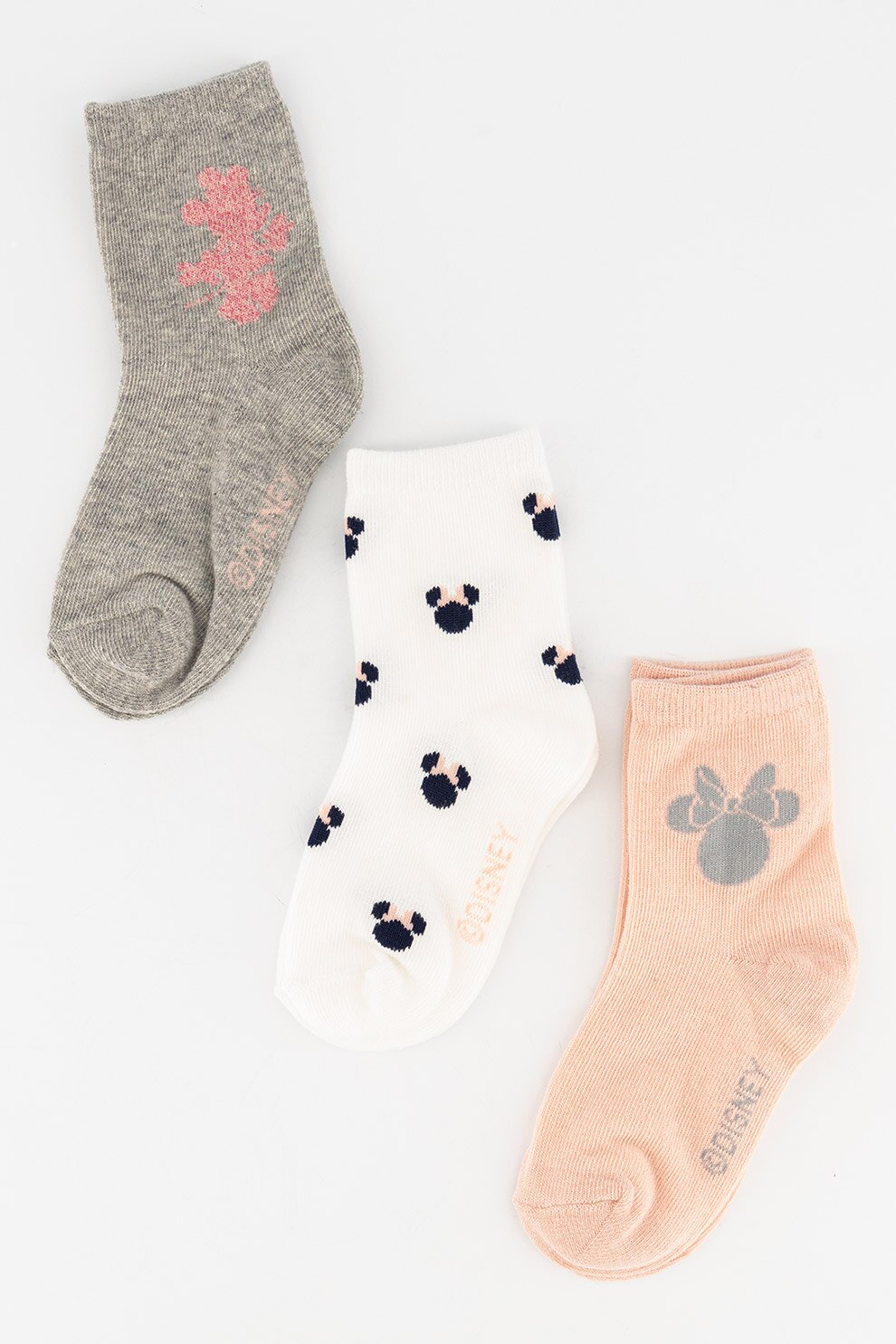 GAP, Set de sosete lungi cu model - 3 perechi, Multicolora