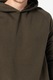 GAP, Hanorac din amestec de bumbac cu maneci raglan, Verde feriga, M