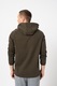 GAP, Hanorac din amestec de bumbac cu maneci raglan, Verde feriga, M