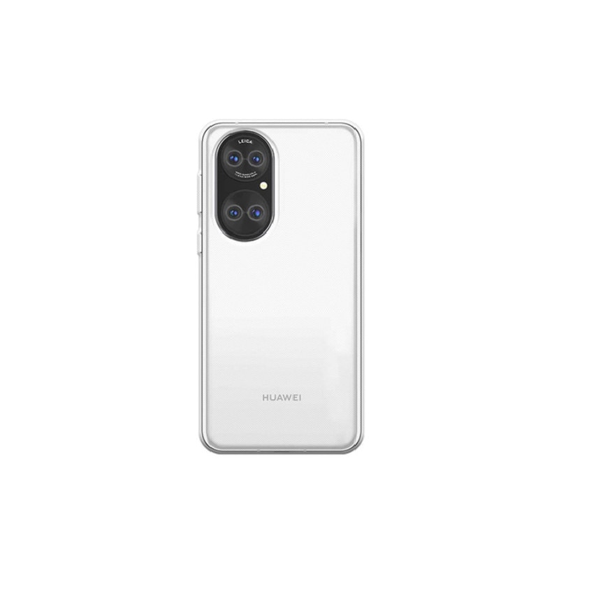 Husa de protectie pentru Huawei P50 Pro, material TPU, bumper, carcasa, Transparent, BBL2787