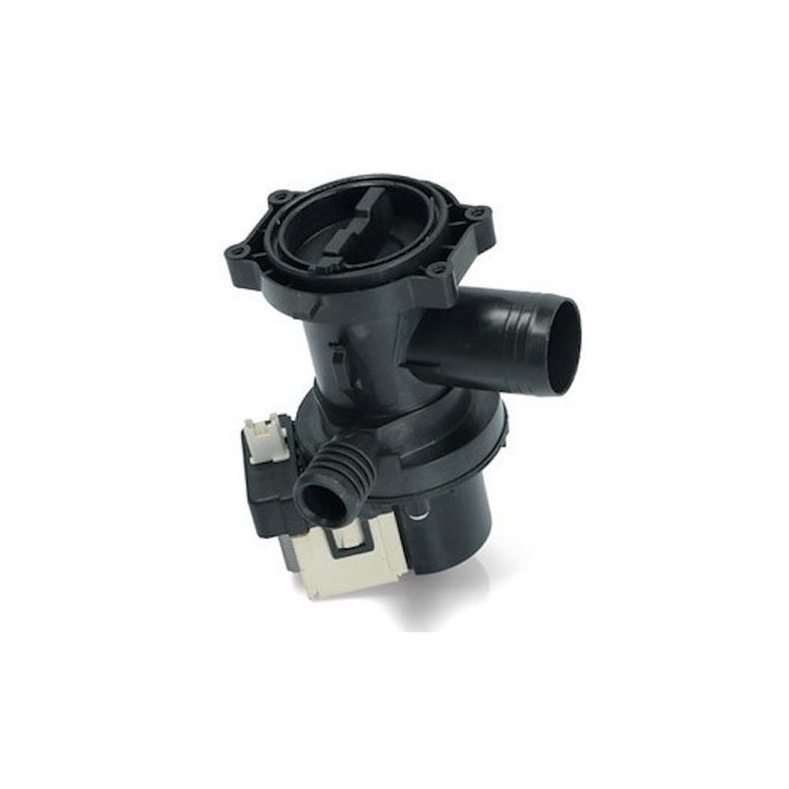 Pompa de scurgere masina de spalat rufe, Reporshop, Whirlpool, 30W-0.31, 220-240V, 50Hz, Negru