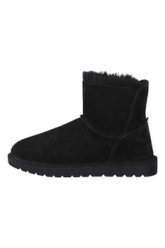 Tamaris, Ghete slip-on din piele intoarsa, Negru Tamaris, Ghete slip-on din piele intoarsa, Negru