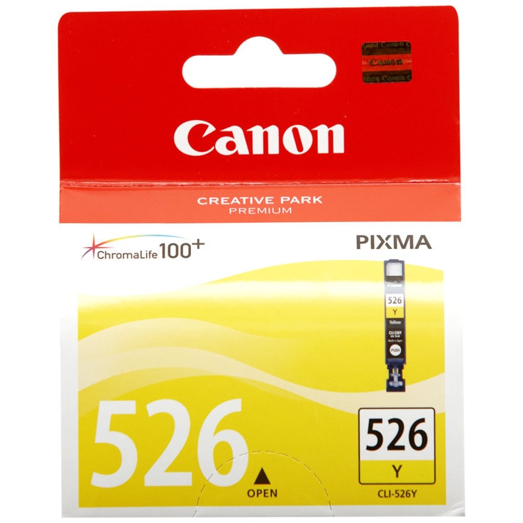 Cartus cerneala Canon Yellow CLI-526Y pentru Pixma iP4850 / Pixma MG8170 / Pixma MG8220 / Pixma MG8250 / Pixma MX715 / Pixma MX885 / Pixma MX895, 9ml OEM BS4543B001AA