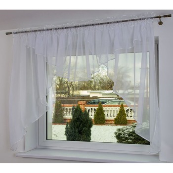 Perdea Parma, 350x150, Alb Perdea Parma, 350x150, Alb