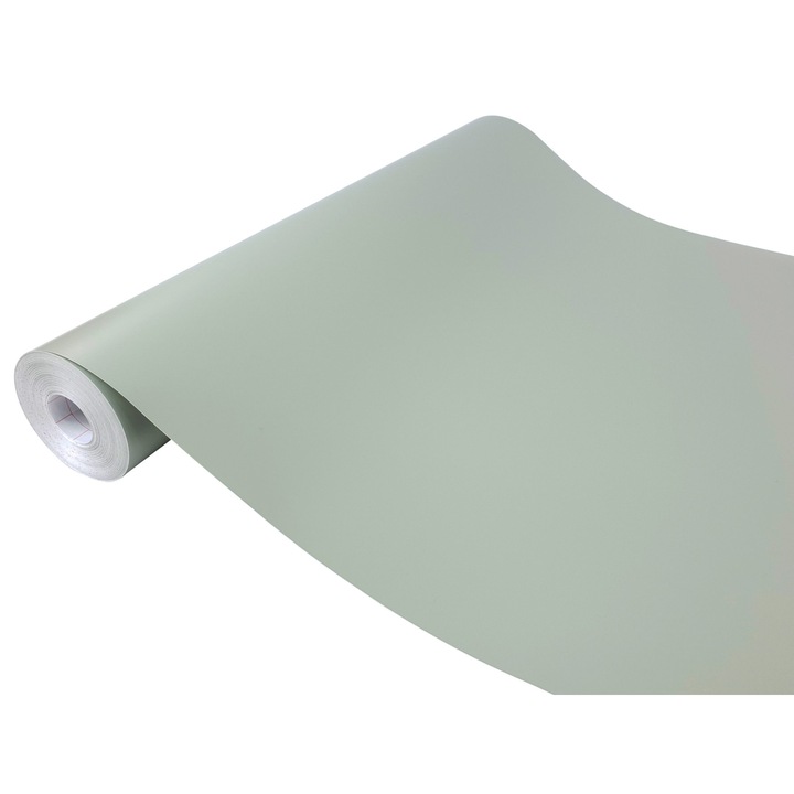 Folie autoadeziva pentru tocuri usi verde pal mat, 45 x 25 cm, DecoMeister®, F062-045-0025