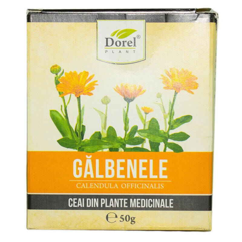 Ceai de Galbenele DOREL PLANT 50 Grame