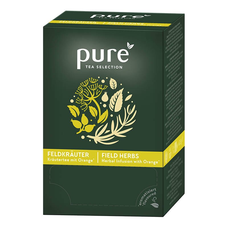 Ceai de Plante cu Portocale Pure Tea Field Herbs, 25x2.5g