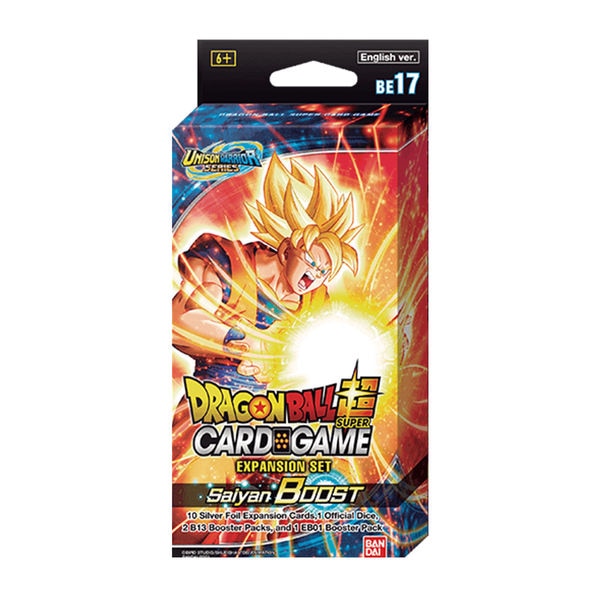 Joc de carti DragonBall Super Card Game - Saiyan Boost Expansion Set BE17, limba engleza, extensie