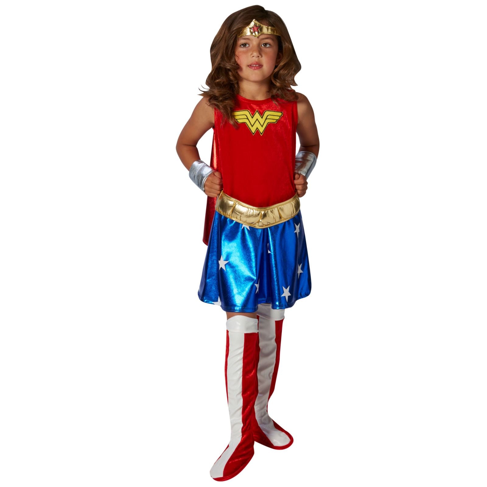 Costum Wonder Woman Deluxe pentru fete, 8 - 10 ani