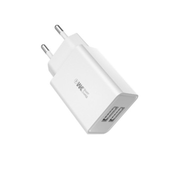 Incarcator Retea Wk Design 2 X Usb 2a, Alb - Wp-u56 Incarcator Retea Wk Design 2 X Usb 2a, Alb - Wp-u56