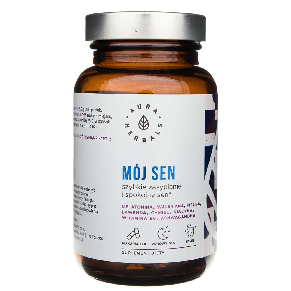 Supliment alimentar Aura Herbals, My Dream pentru somn, 60 capsule