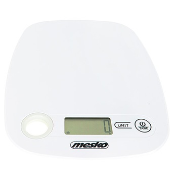 Cantar de bucatarie Mesko MS 3159w, capacitate max 5kg, afisaj LCD, Alb Cantar de bucatarie Mesko MS 3159w, capacitate max 5kg, afisaj LCD, Alb