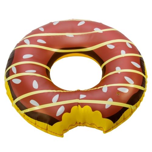 Colac gonflabil Imaginarium Fresh & Fun Rosco-Choco in forma de gogoasa gigant, 105 cm diametru