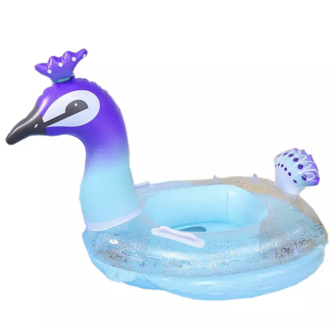 Colac Glitter Peacock cu suport pentru copii - Krista®