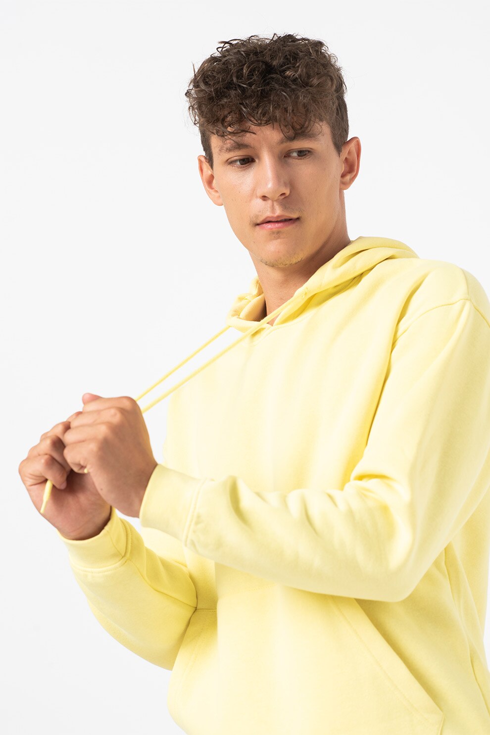Jack&Jones, Hanorac cu buzunar kangaroo Brink, Galben