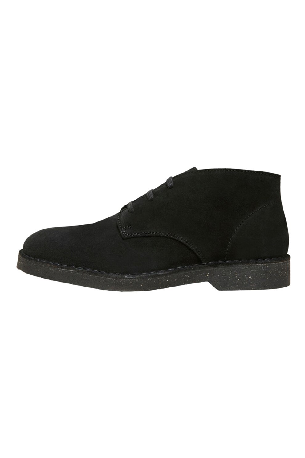 Selected Homme, Ghete Chukka de piele intoarsa, Negru