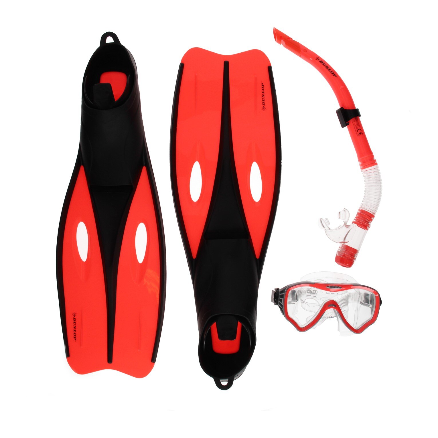 Set snorkeling Dunlop masura 40-42 rosu