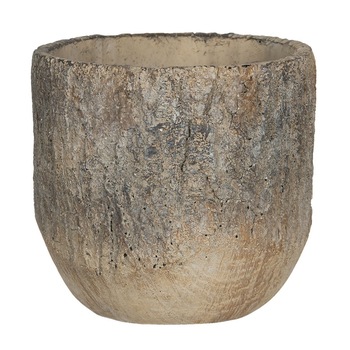 Ghiveci din ceramica maro Ø 16 cm x 16 cm Ghiveci din ceramica maro Ø 16 cm x 16 cm