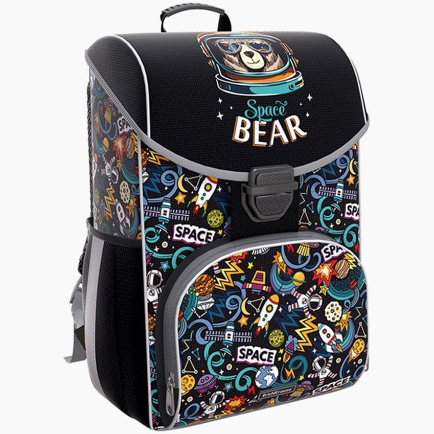 Ghiozdan ErichKrause® Ergoline 15 L Urs Spatial 30x22x37Cm