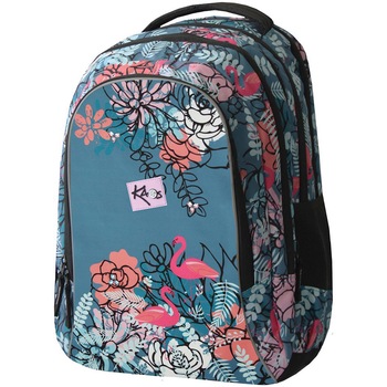 Ghiozdan Kaos 2 In 1 Flamingo 48x33x23CM Ghiozdan Kaos 2 In 1 Flamingo 48x33x23CM