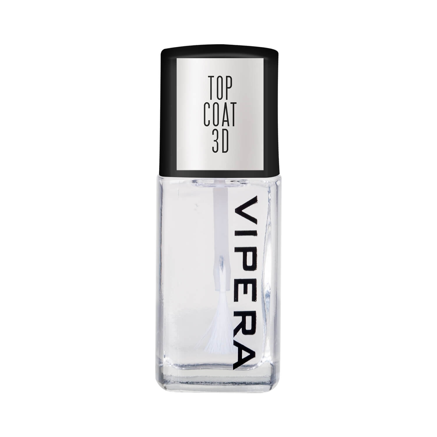 Top Coat pentru unghii 3D cu efect glossy, 10 ml