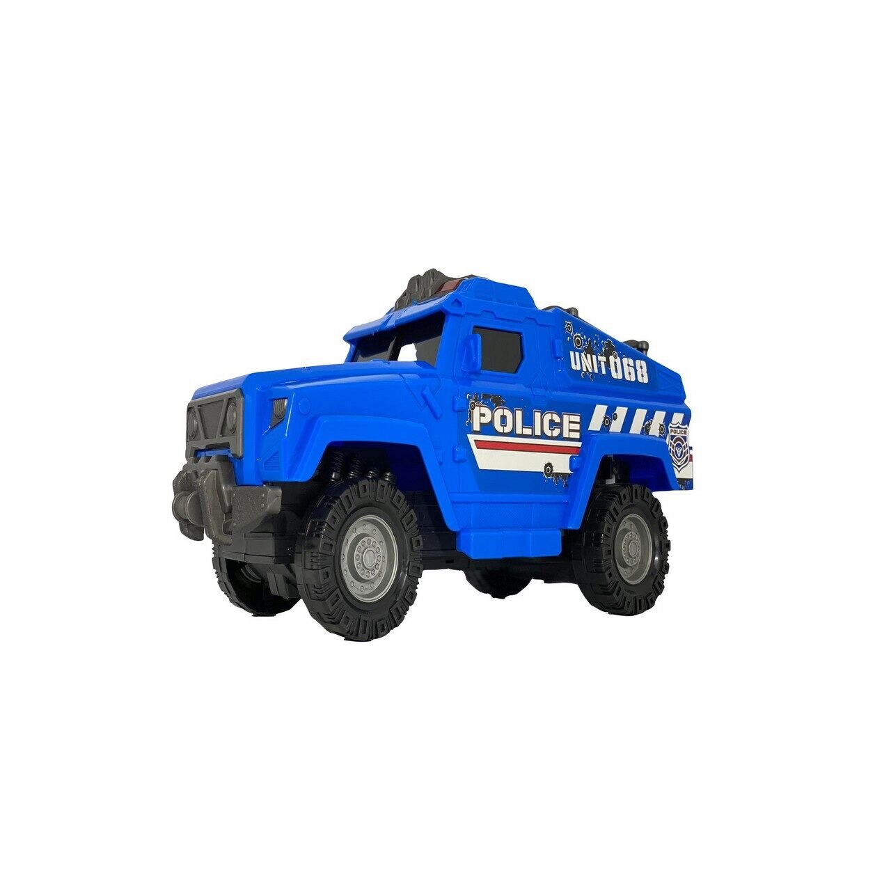 Masina Off Road 1:12 Politie, Mk toys, MKK929292, plastic, albastru, + 3 ani