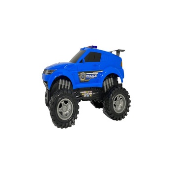 Masina de Politie Off Road, Mk toys, MKJ811690, plastic, albastru, + 3 ani Masina de Politie Off Road, Mk toys, MKJ811690, plastic, albastru, + 3 ani