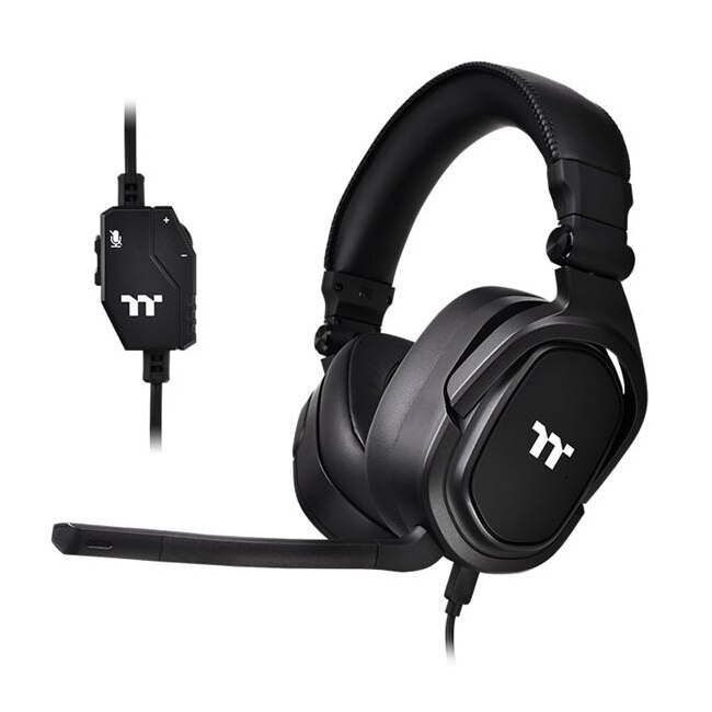 Casti gaming TteSports Argent H5, Negru