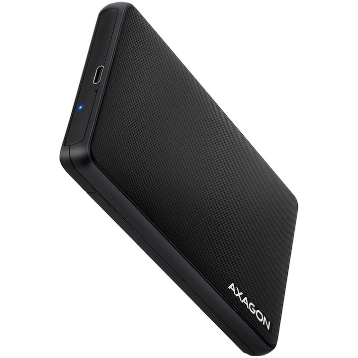 AXAGON EE25-SLC Külső merevlemez ház, SSD/HDD, USB-C 3.2 Gen1. - SATA 6G, 2.5",SLIDE box