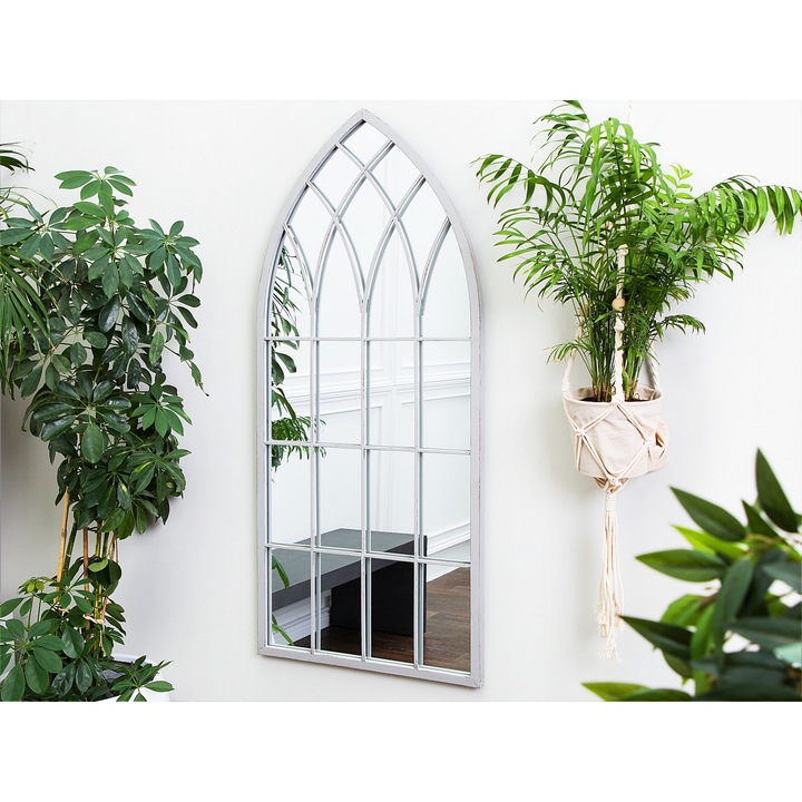 Szürke falitükör 50 x 115 cm CASSEL