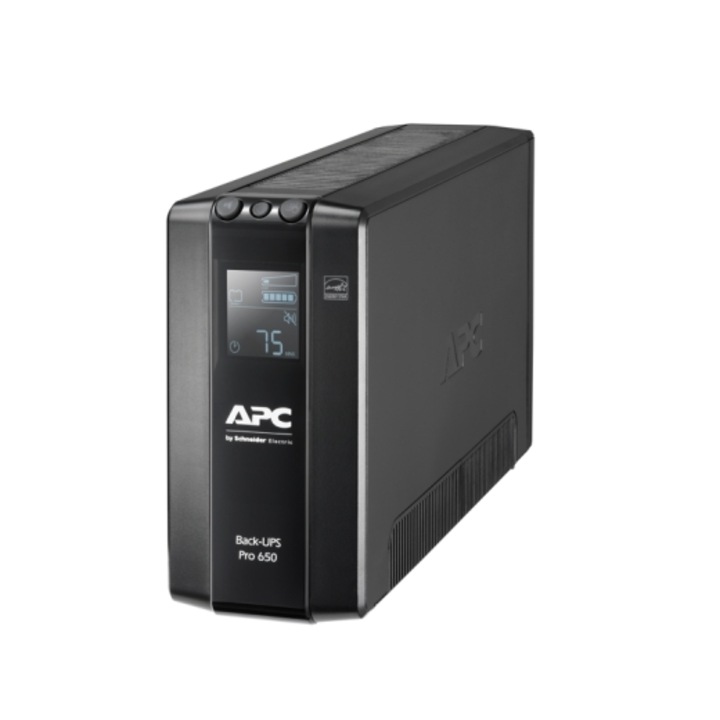 UPS APC BR650MI Pro Line-Interactive, 650VA/390W, 6 гнезда IEC C13