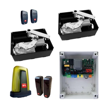 Kit automatizare porti batante, BFT, ELI AC A40, 4m/canat, 500Kg/poarta, 230V Kit automatizare porti batante, BFT, ELI AC A40, 4m/canat, 500Kg/poarta, 230V