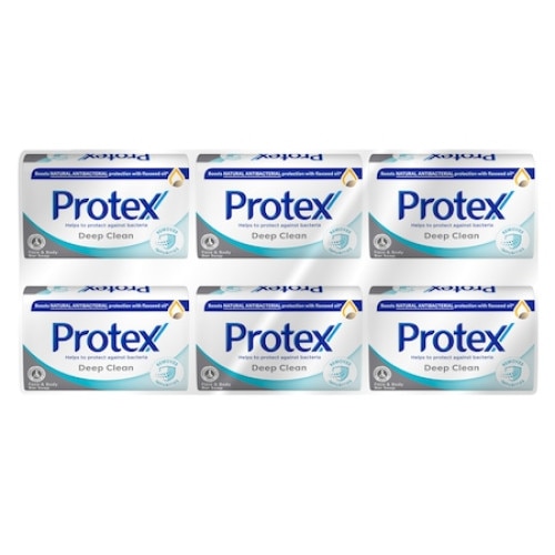 Pachet promo: 6 x Sapun solid Protex Deep Clean, 90 g