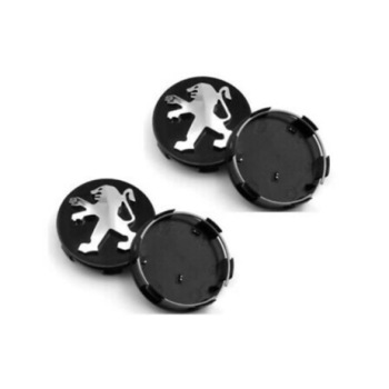 Set 4 capace roti 60mm negre compatibil janta aliaj Peugeot Set 4 capace roti 60mm negre compatibil janta aliaj Peugeot