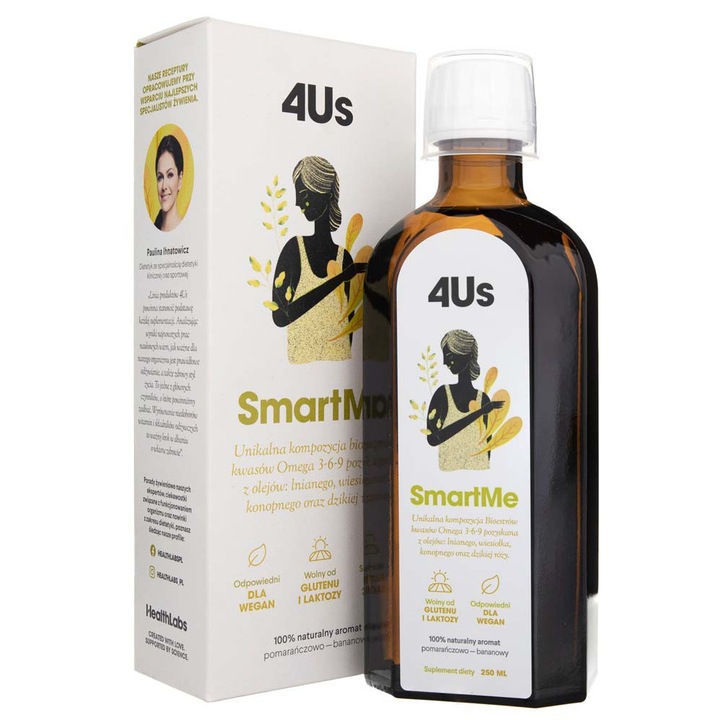 Supliment alimentar Health Labs, 4Us SmartMe, 250 ml
